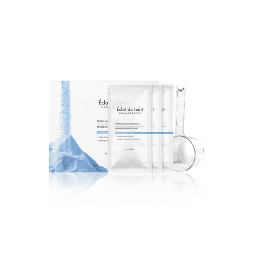 Mặt Nạ Làm Mát Spirulina 1 Hộp (30 Miếng)